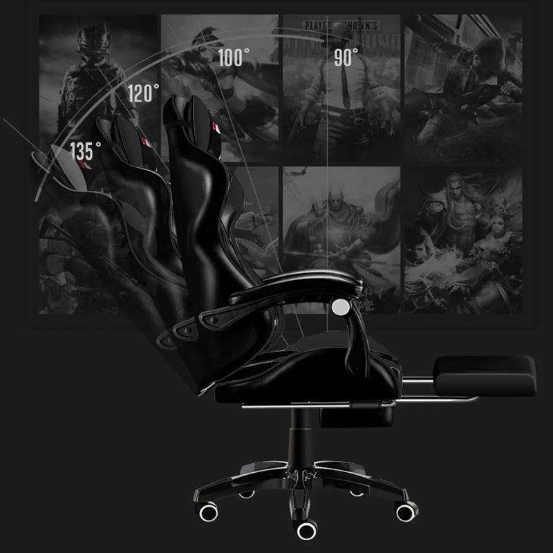 Silla Gamer Vidita Gx2000 Ergonómica Presidencial Reclinable Con Reposapiés Videojuego Pc Professional