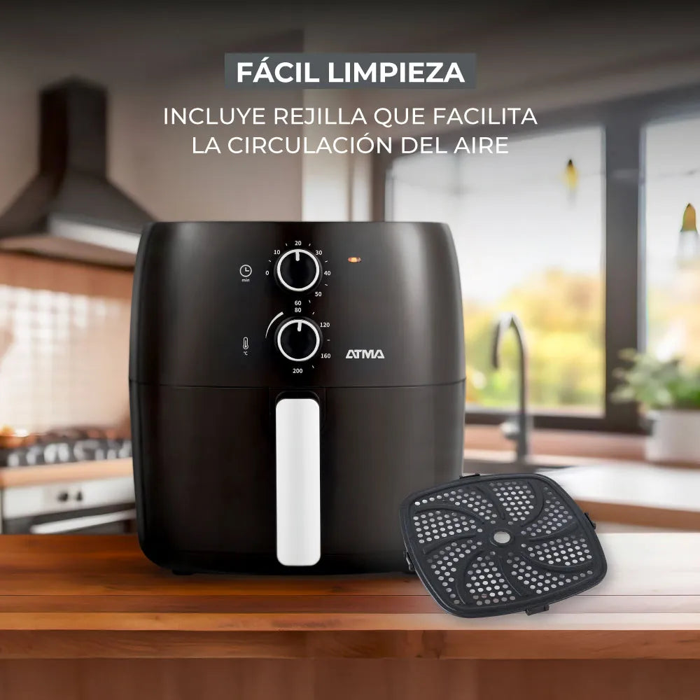 Freidora de aire Atma Fr60mabp 1300 W 6,5 L con temporizador