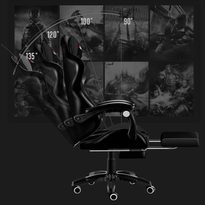 Silla Gamer Vidita Gx2000 Ergonómica Presidencial Reclinable Con Reposapiés Videojuego Pc Professional