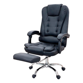 .Stephan Presidential Massager Oficina Silla - Desillas Color Negro