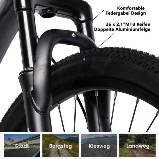 (Promoción de cumpleaños 🔥) Bicicleta de montaña de 26, 27.5 y 29 pulgadas para mujeres y hombres