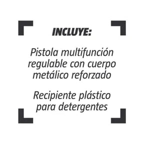 (Promoción Gumpleaños 🔥) Hidrolavadora Kroner 1400w 105 Bar AutoStop + Accesorios de Regalo