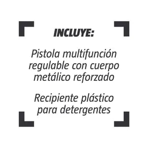 (Promoción Gumpleaños 🔥) Hidrolavadora Kroner 1400w 105 Bar AutoStop + Accesorios de Regalo