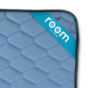 Conjunto de Colchón y Cama de Espuma 2 Plazas + 2 Cojines 