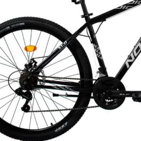Bicicleta de montaña Nordic X1.0 con ruedas 29 T18, color negro y blanco