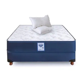 Colchón y Sommier de Espuma Spring Air 2 Plazas 140x190cm + Cojines