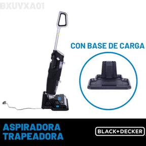 Aspiradora y trampa de polvo inalámbrica Black &amp; Decker Duo Pro Max