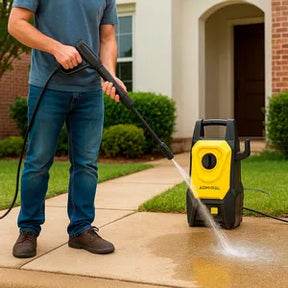 Hidrolavadora Admiral 1200w 100 Bar con Autostop + Accesorios Alta Presión