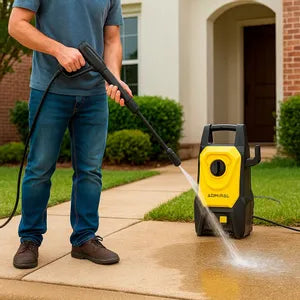 Hidrolavadora Admiral 1200w 100 Bar con Autostop + Accesorios Alta Presión