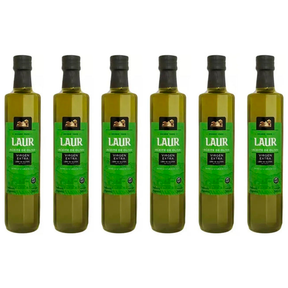 (Promoción de cumpleaños 🔥) Aceite de Oliva Extra Virgen Laur 1L – Caja x6 Unidades