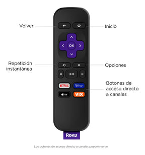 Roku Express 3960 HD dispositivo de streaming con control remoto