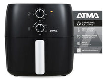 -Freidora De Aire Atma Fr60mabp 1300 W 6.5 L Con Temporizador 