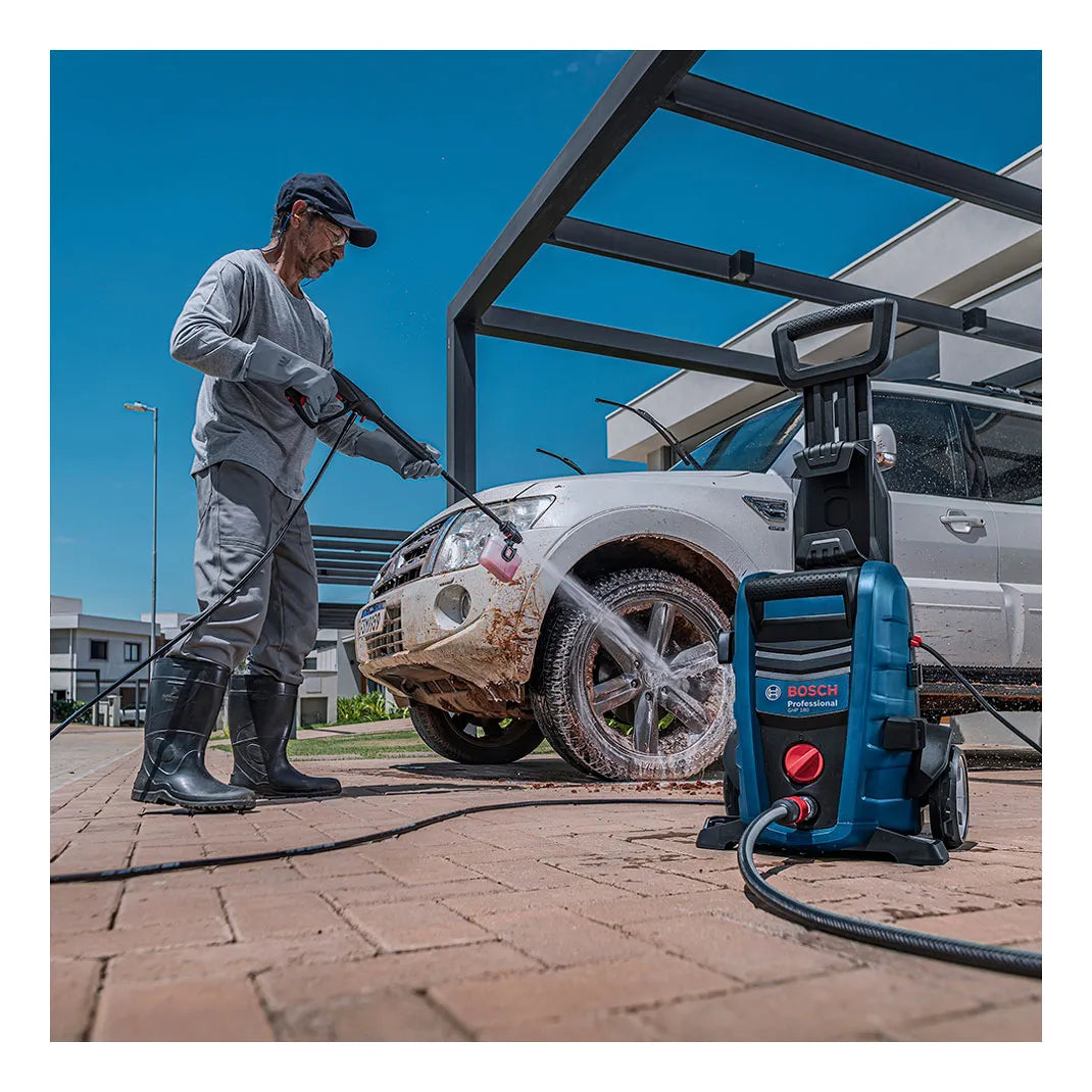 Hidrolavadora Bosch Ghp 180 Con Manguera 5 Metros Color Azul marino Frecuencia 50 Hz.