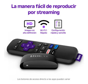 Roku Express 3960 HD dispositivo de streaming con control remoto