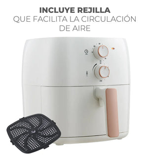 .Freidora De Aire Atma Fr60mabp 1300 W 6.5 L Con Temporizador- 