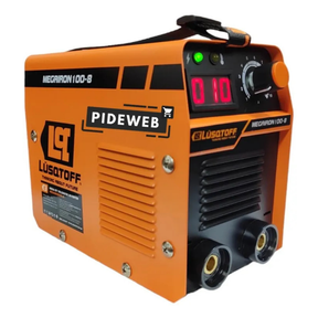 (Promoción 🔥) Soldadora Inverter Lusqtoff Iron 100 + Máscara + Electrodos + 2 Escudos Magnéticos Máquina de Soldar Careta Fotosensible 