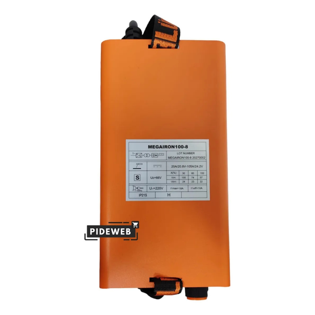 (Promoción 🔥) Soldadora Inverter Lusqtoff Iron 100 + Máscara + Electrodos + 2 Escudos Magnéticos Máquina de Soldar Careta Fotosensible 