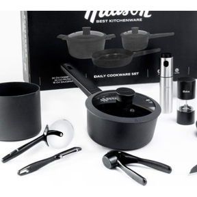 (Promoción 🔥) Batería de Cocina Diaria Hudson 14 Piezas