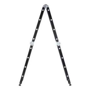 (Promoción 🔥) Escalera de Aluminio 4x4 Articulada 16 Escalones Garden Life Negra Multipropósito