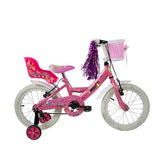 Peretti Bicicleta Infantil Ruedas 16” Cuadro Acero Cros Niña Rosa