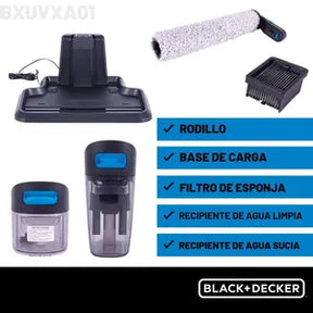 Aspiradora y trampa de polvo inalámbrica Black &amp; Decker Duo Pro Max