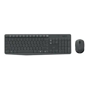 Combo Teclado y Mouse Inalámbrico Logitech MK235 Negro