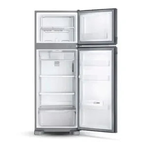 Heladera Whirlpool No Frost WRM39CK de acero inoxidable con montaje superior de 340 lts