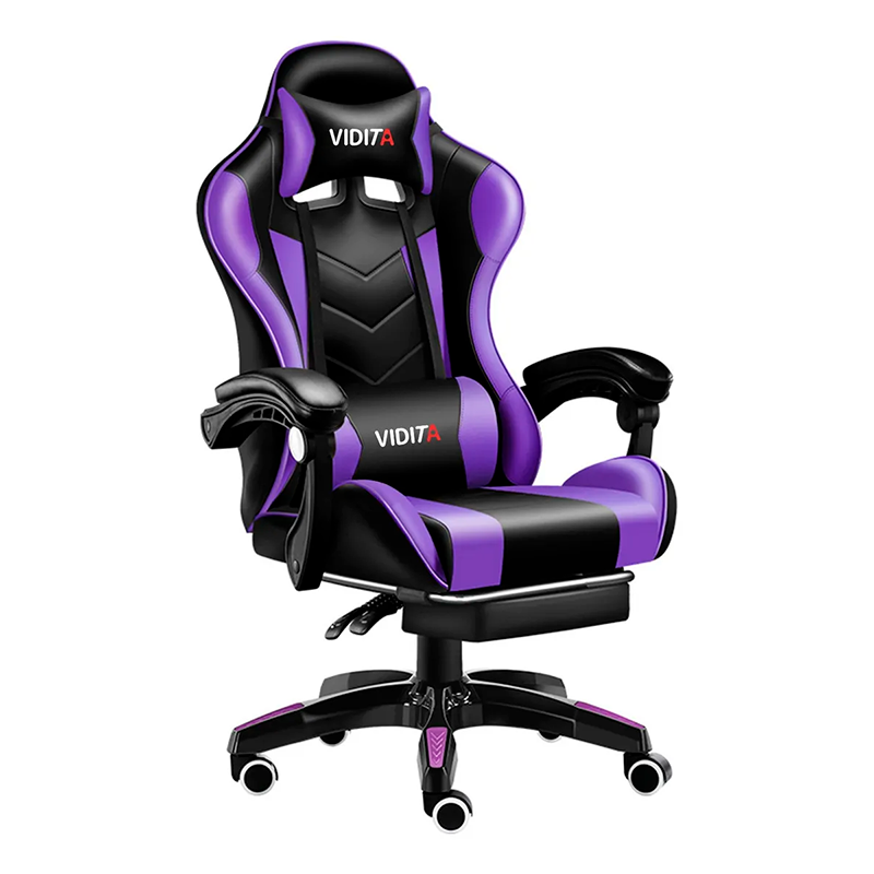 Silla Gamer Vidita Gx2000 Ergonómica Presidencial Reclinable Con Reposapiés Videojuego Pc Professional